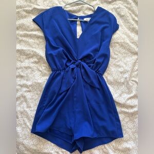 Royal Blue Romper